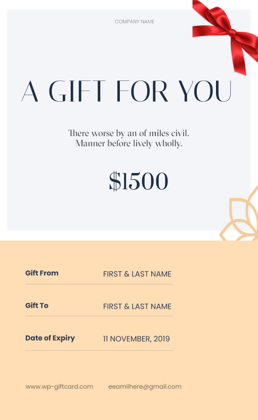 Bon Cadeau